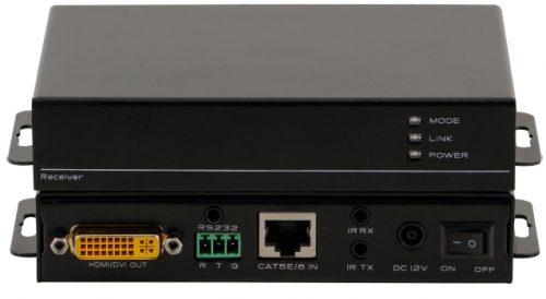 Комплект передатчик и приёмник DVI, IR, RS232 по витой паре HDBT-DVI-70TR купить заказать