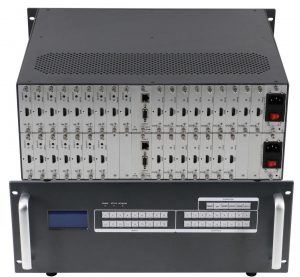 Матричный коммутатор 18 x 18 модульный с поддержкой 4K и бесподрывной коммутацией MM-1800 купить заказать